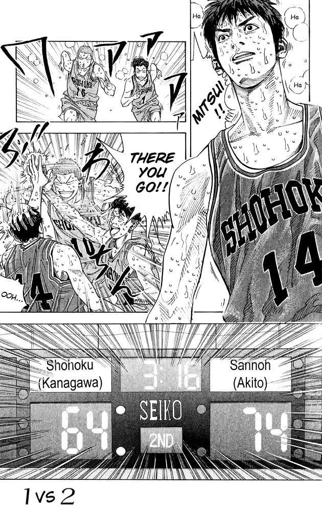 Slam Dunk Chapter 262 page 1 - Chapter 262 : 1 Versus 2