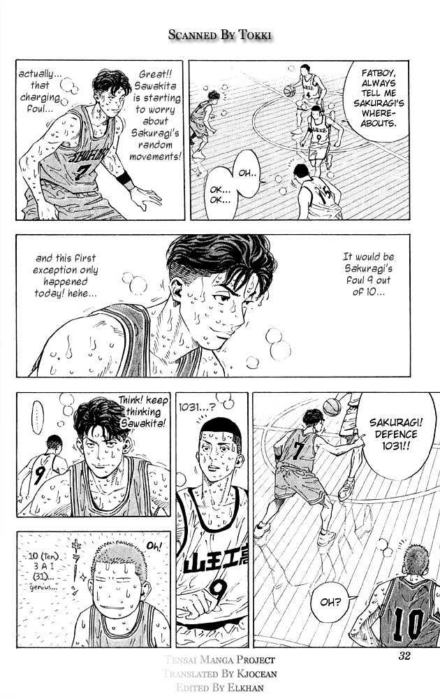 Slam Dunk Chapter 262 page 5 - Chapter 262 : 1 Versus 2
