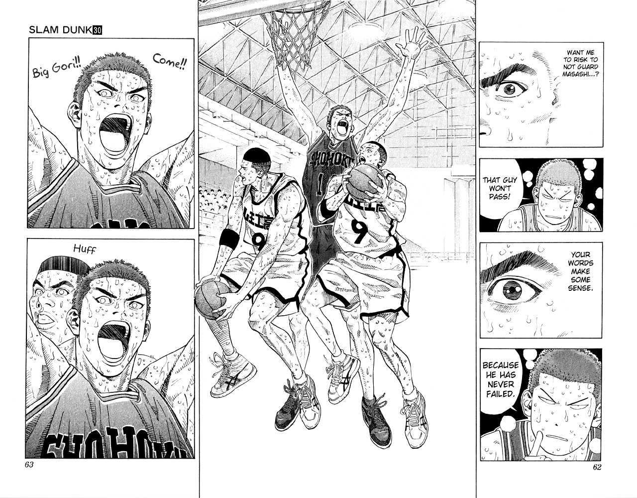 Slam Dunk Chapter 263 page 15 - Chapter 263 : Making Sense