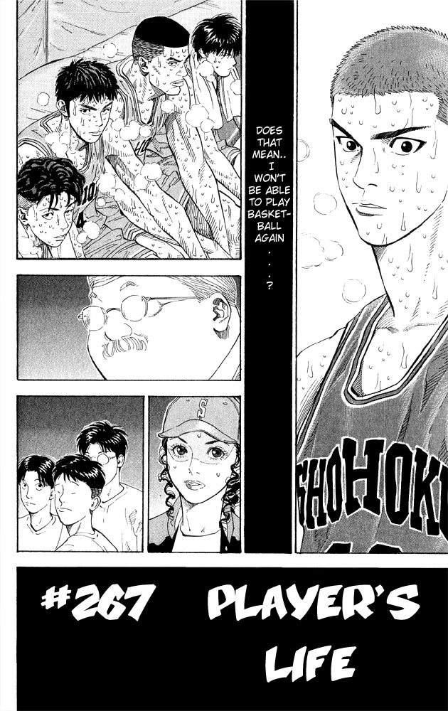 Slam Dunk Chapter 267 page 3 - Chapter 267 v2 : Player's Life