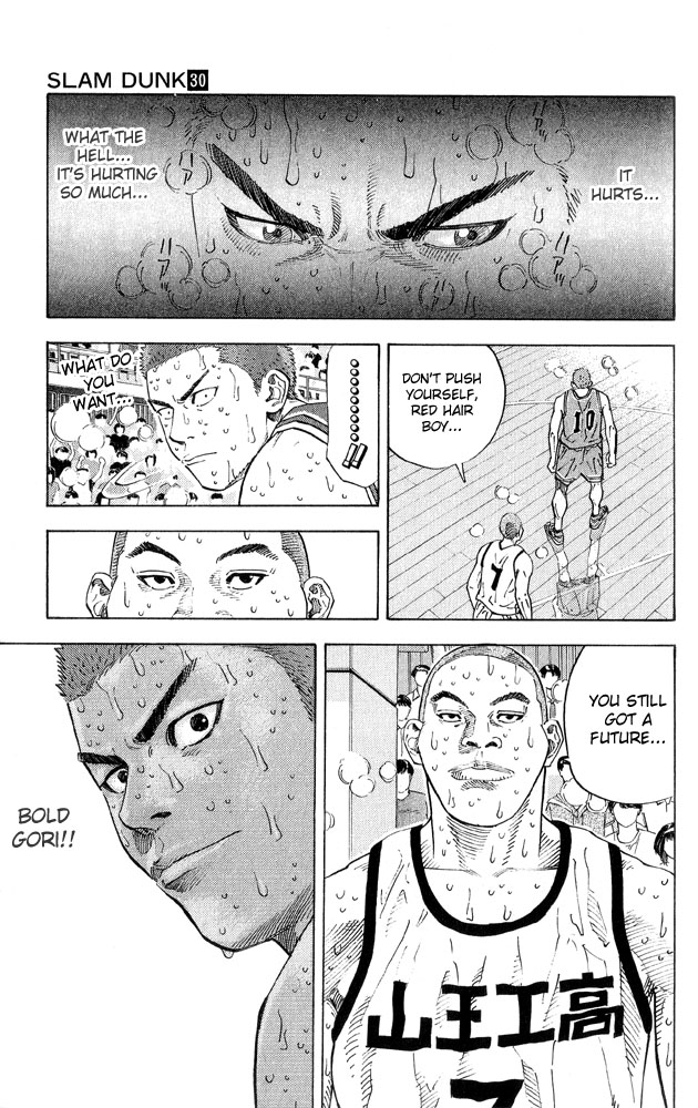 Slam Dunk Chapter 268.2 page 11 - Chapter 268 v2 : Strongest: Sannoh's Stamina