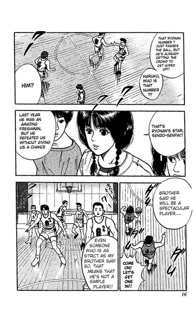 Slam Dunk Chapter 27 page 13 - Chapter 27 v2 : Captain in High Spirits