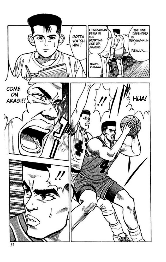 Slam Dunk Chapter 27 page 14 - Chapter 27 v2 : Captain in High Spirits