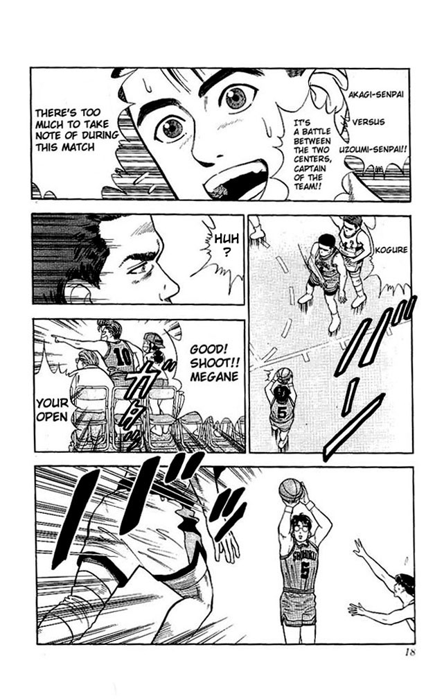 Slam Dunk Chapter 27 page 15 - Chapter 27 v2 : Captain in High Spirits