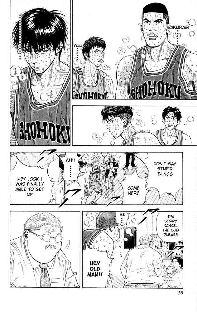 Slam Dunk Chapter 270 page 11 - Chapter 270 : The Time of Glory