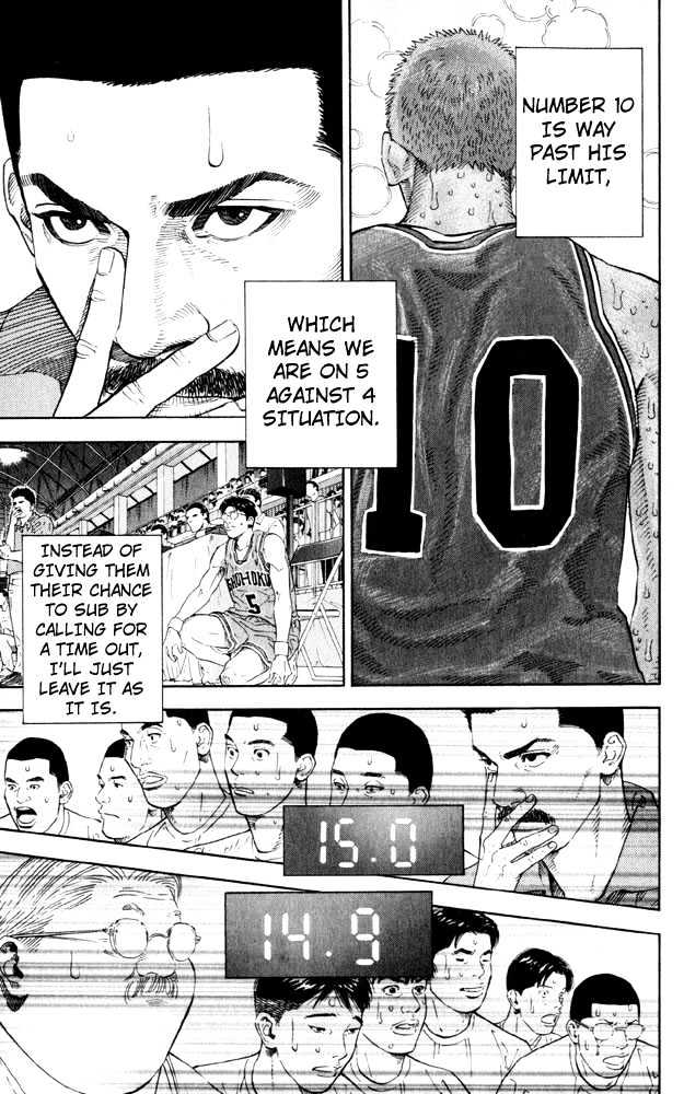 Slam Dunk Chapter 274 page 10 - Chapter 274 : 5 Against 4