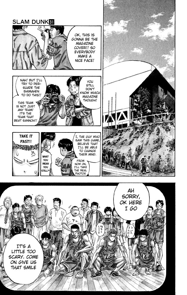 Slam Dunk Chapter 276 page 13 - Chapter 276 v2 : Shohoku High School Basketball Team [End]