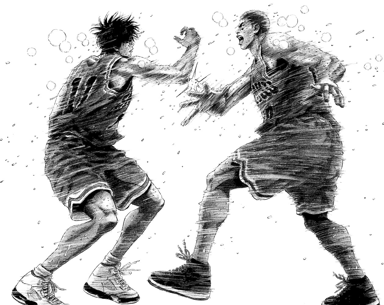 Slam Dunk Chapter 276 page 3 - Chapter 276 v2 : Shohoku High School Basketball Team [End]