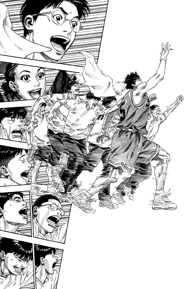 Slam Dunk Chapter 276 page 7 - Chapter 276 v2 : Shohoku High School Basketball Team [End]
