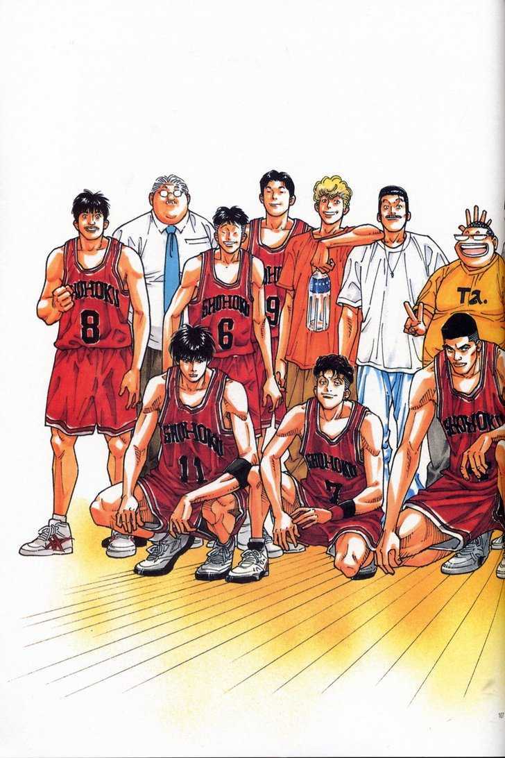 Slam Dunk Chapter 277 page 10 - Chapter 277 : FANBOOK&COLORBOOK