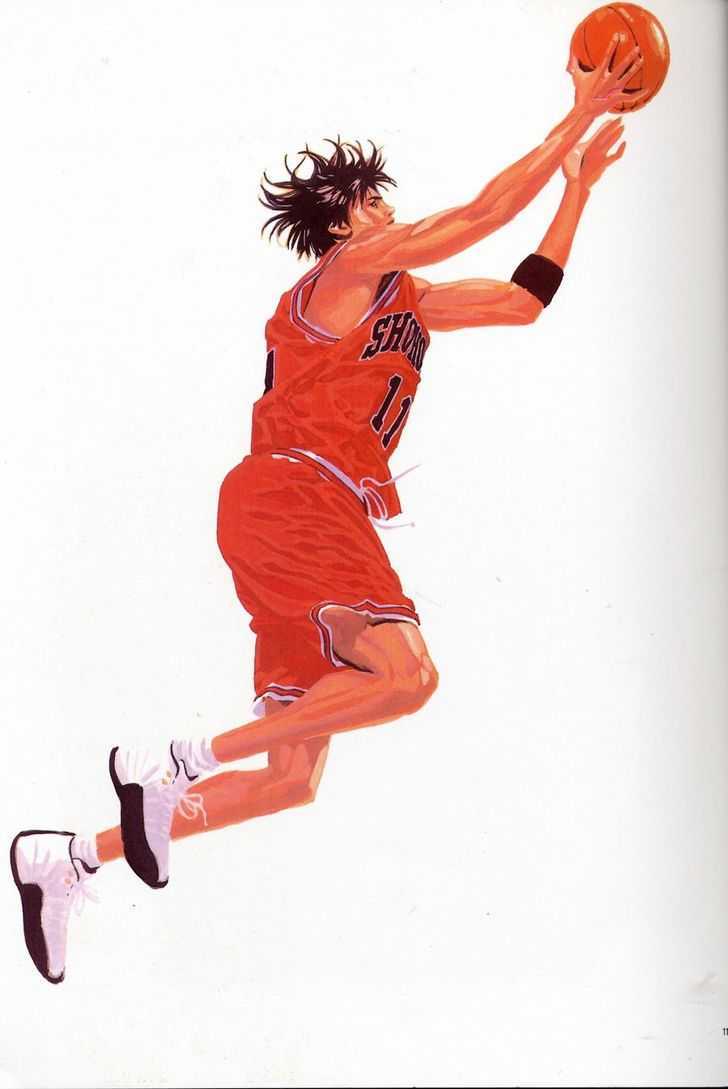 Slam Dunk Chapter 277 page 107 - Chapter 277 : FANBOOK&COLORBOOK