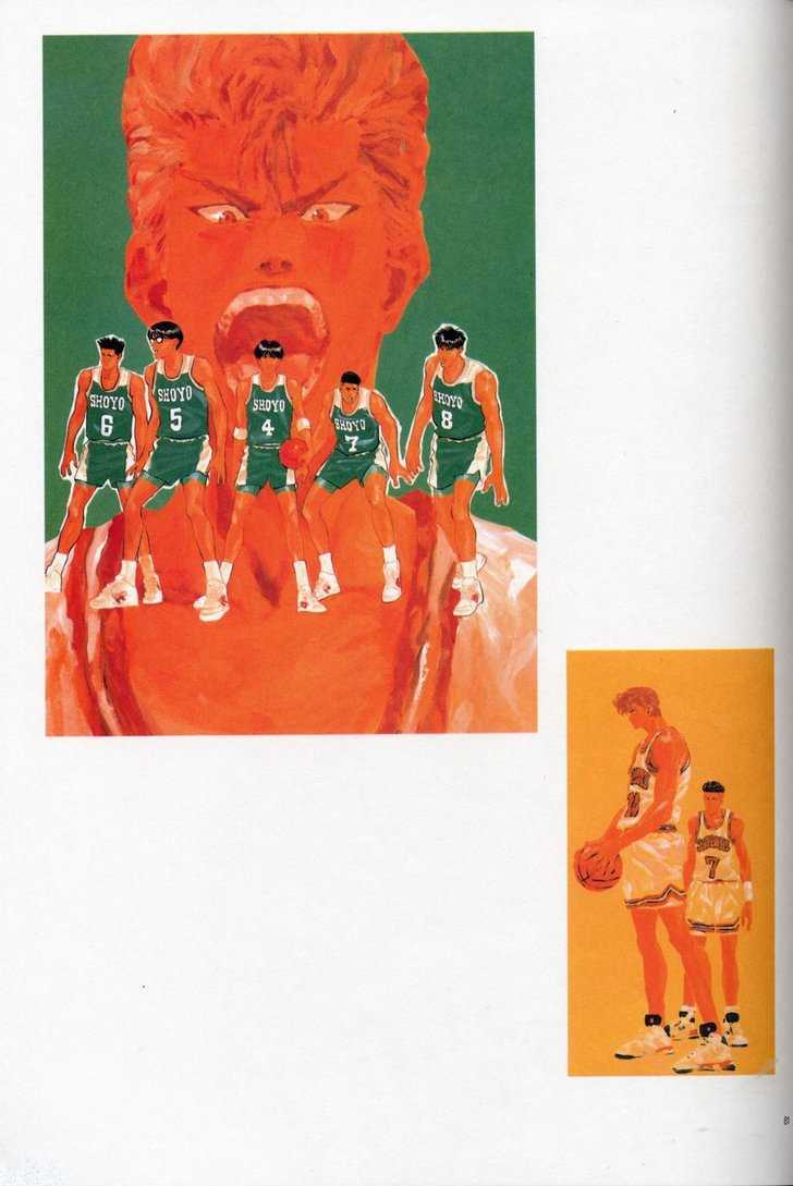 Slam Dunk Chapter 277 page 36 - Chapter 277 : FANBOOK&COLORBOOK