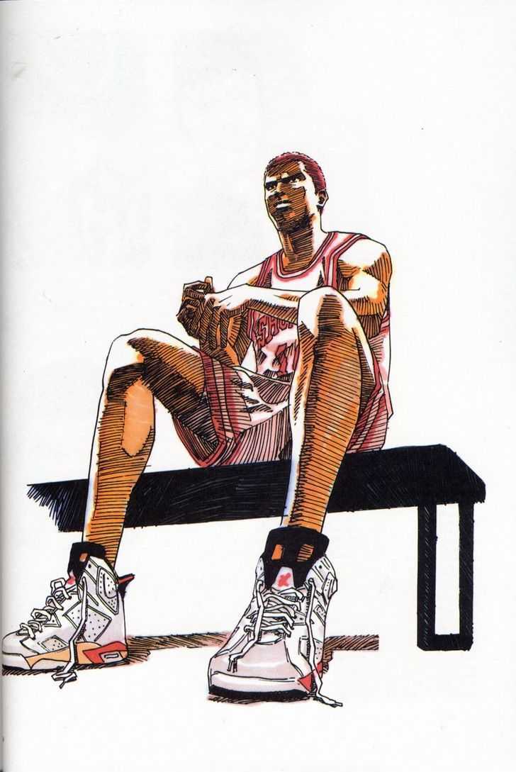 Slam Dunk Chapter 277 page 72 - Chapter 277 : FANBOOK&COLORBOOK