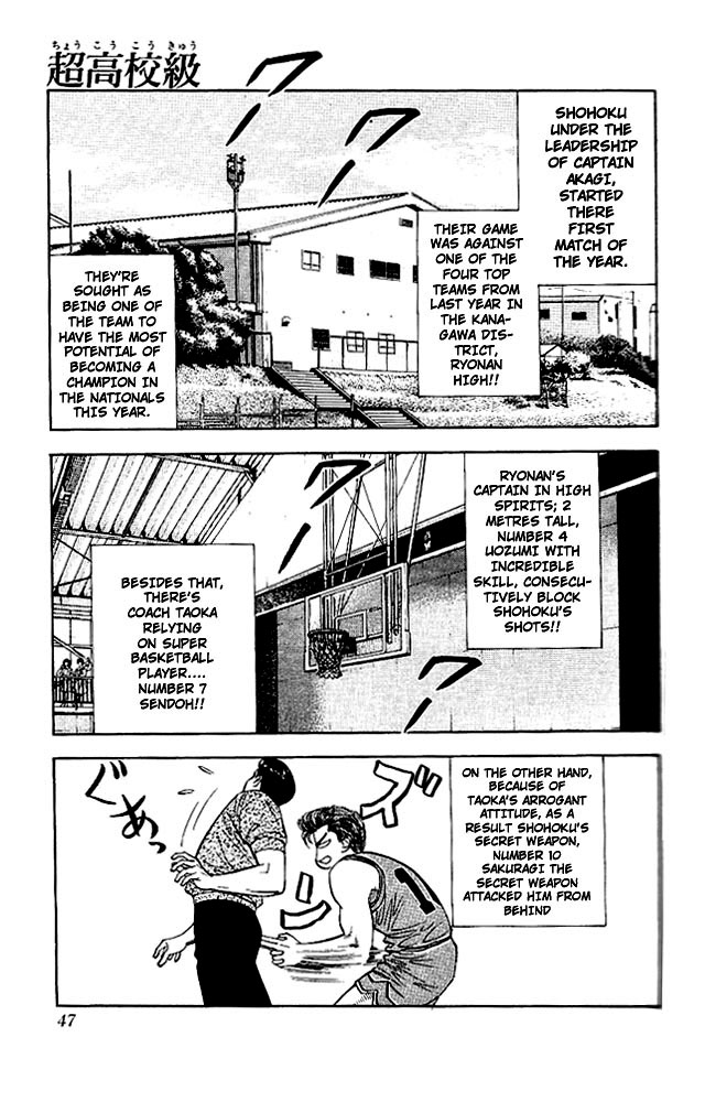 Slam Dunk Chapter 29 page 1 - Chapter 29 v2 : Super High School Team