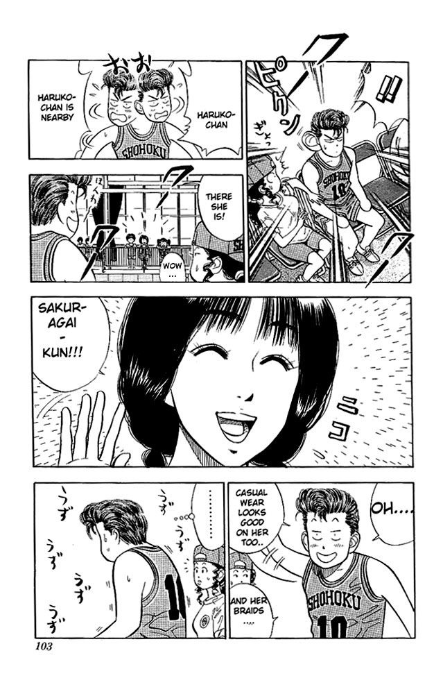 Slam Dunk Chapter 31.2 page 15 - Chapter 31 v2 : Difficulty Withstanding the Temptation
