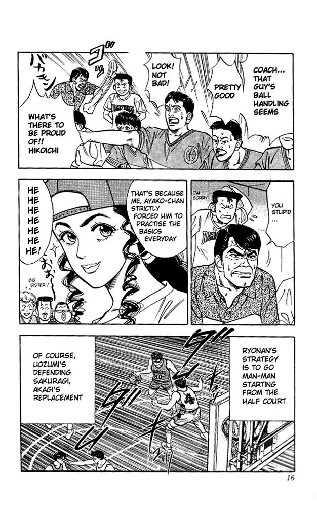 Slam Dunk Chapter 36 page 13 - Chapter 36 v2 : Taoka's Miscalculation!