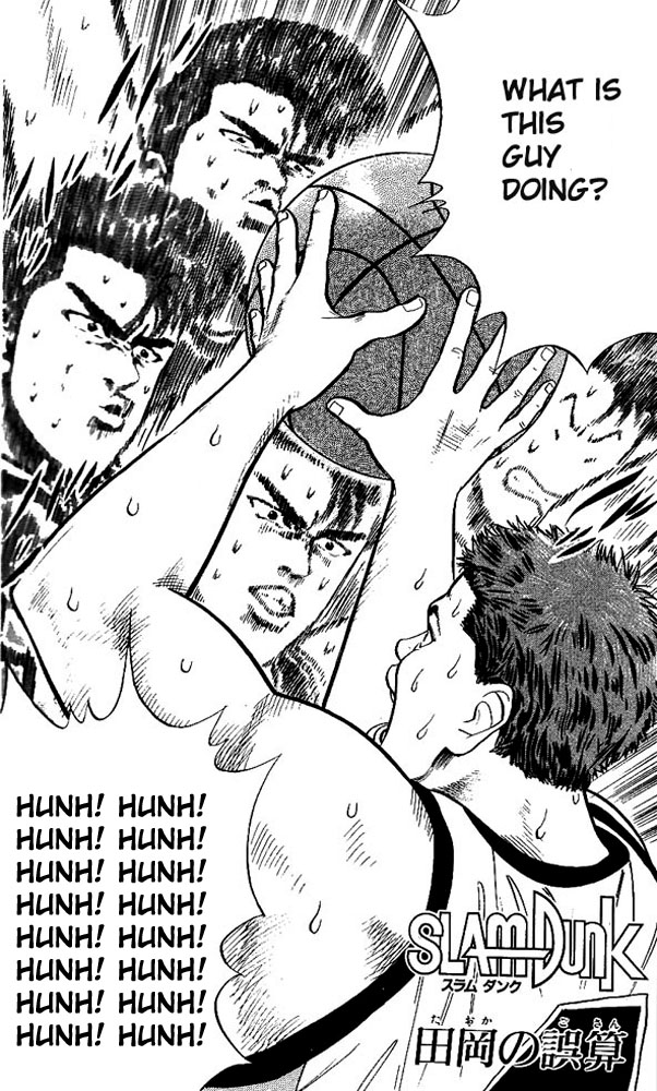 Slam Dunk Chapter 36 page 5 - Chapter 36 v2 : Taoka's Miscalculation!