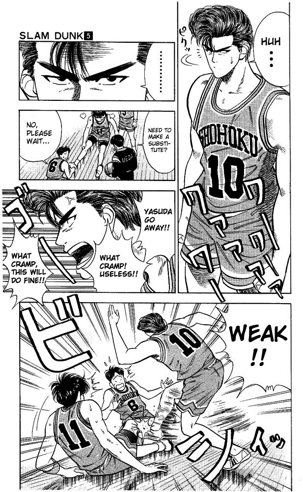 Slam Dunk Chapter 37.2 page 11 - Chapter 37 v2 : When Gori Is Not Here