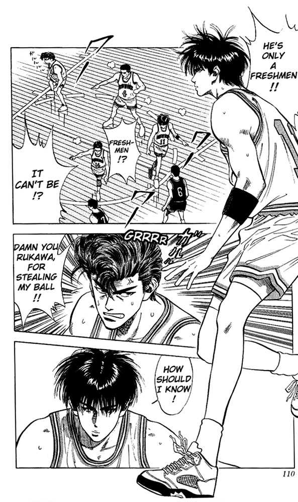 Slam Dunk Chapter 77 page 4 - Chapter 77 : rookie sensation