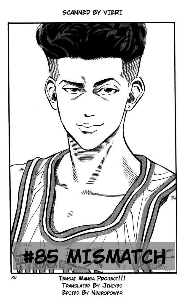 Slam Dunk Chapter 85 page 1 - Chapter 85 : mismatch