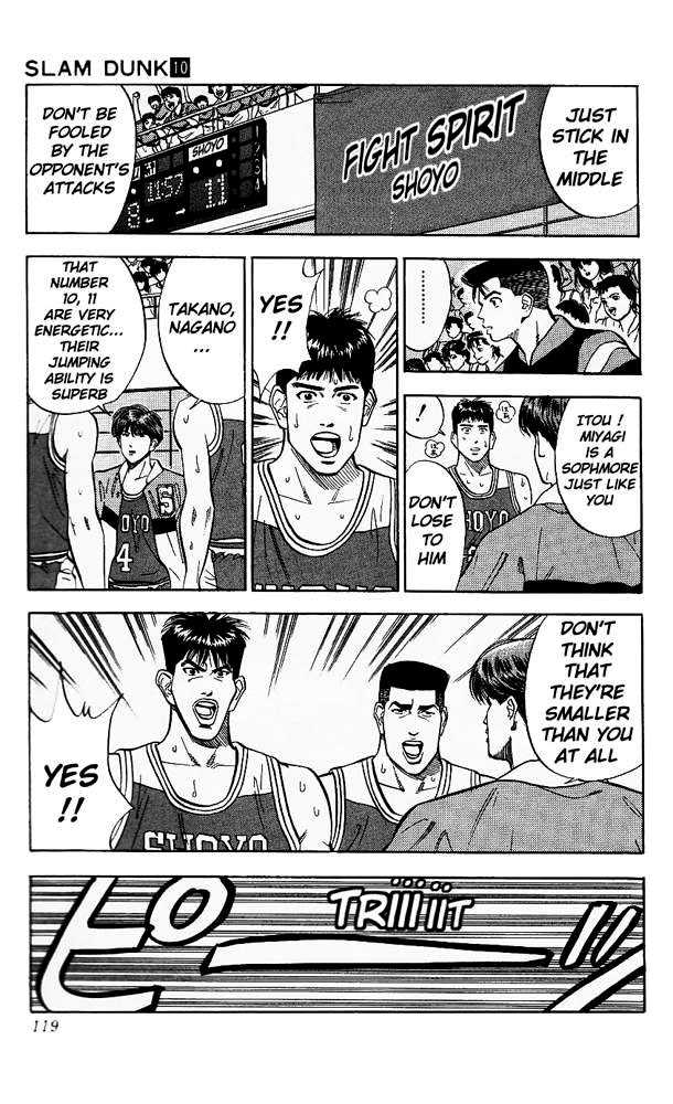 Slam Dunk Chapter 86 page 11 - Chapter 86 : shoyo's miscalculation