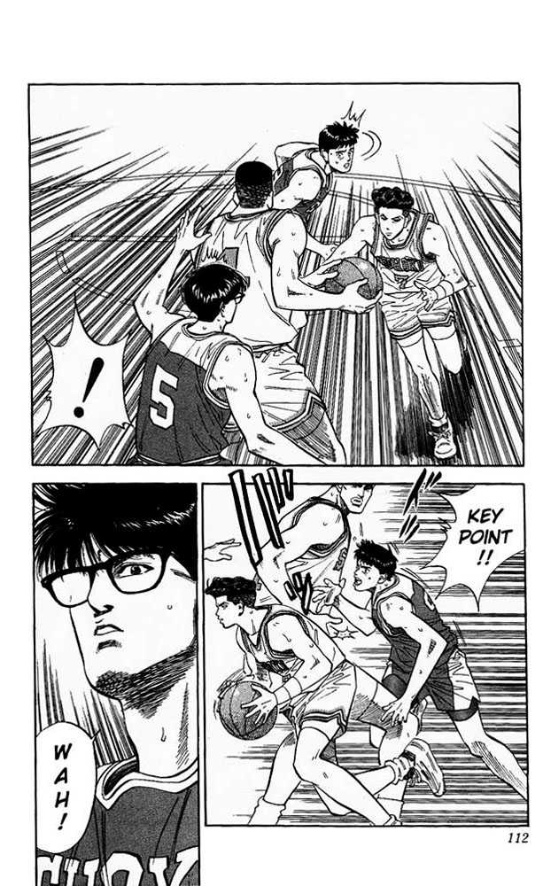 Slam Dunk Chapter 86 page 4 - Chapter 86 : shoyo's miscalculation
