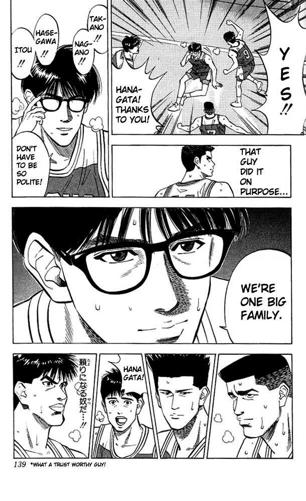Slam Dunk Chapter 87 page 11 - Chapter 87 : the first half ended