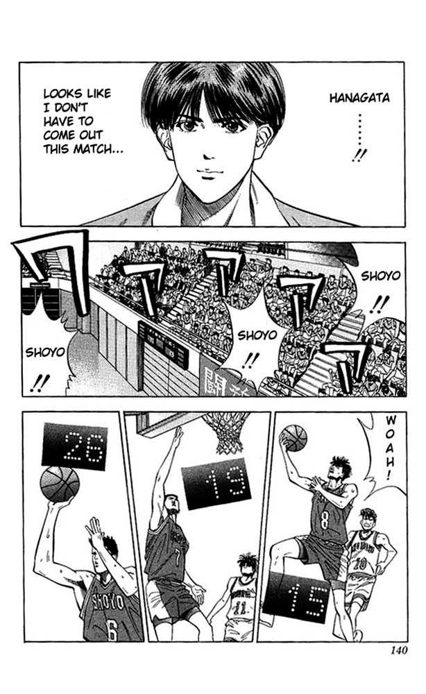 Slam Dunk Chapter 87 page 12 - Chapter 87 : the first half ended
