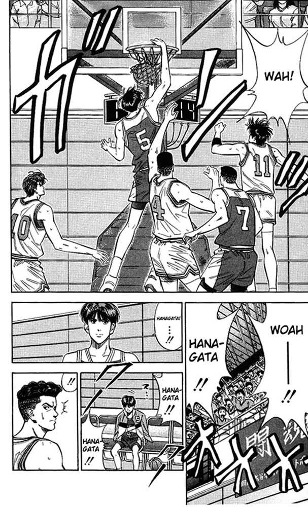 Slam Dunk Chapter 87 page 8 - Chapter 87 : the first half ended