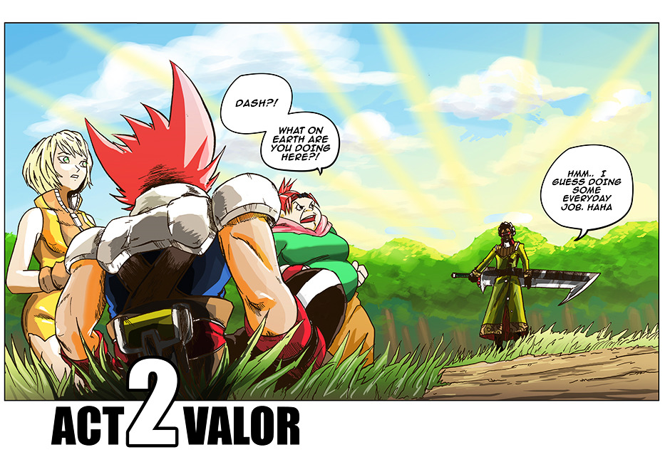 Slash Chapter 2 page 3 - Chapter 2 : Valor