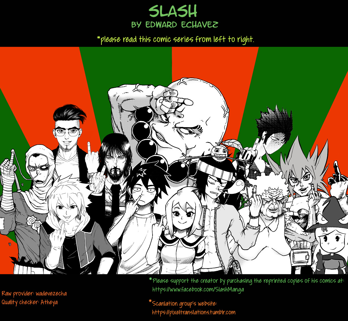 Slash Chapter 4 page 1 - Chapter 4 : Vanguard