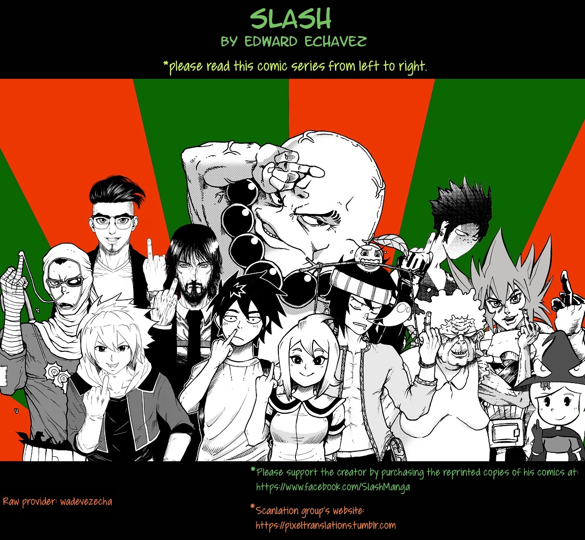 Slash Chapter 6 page 1 - Chapter 6 : Battle of Arms