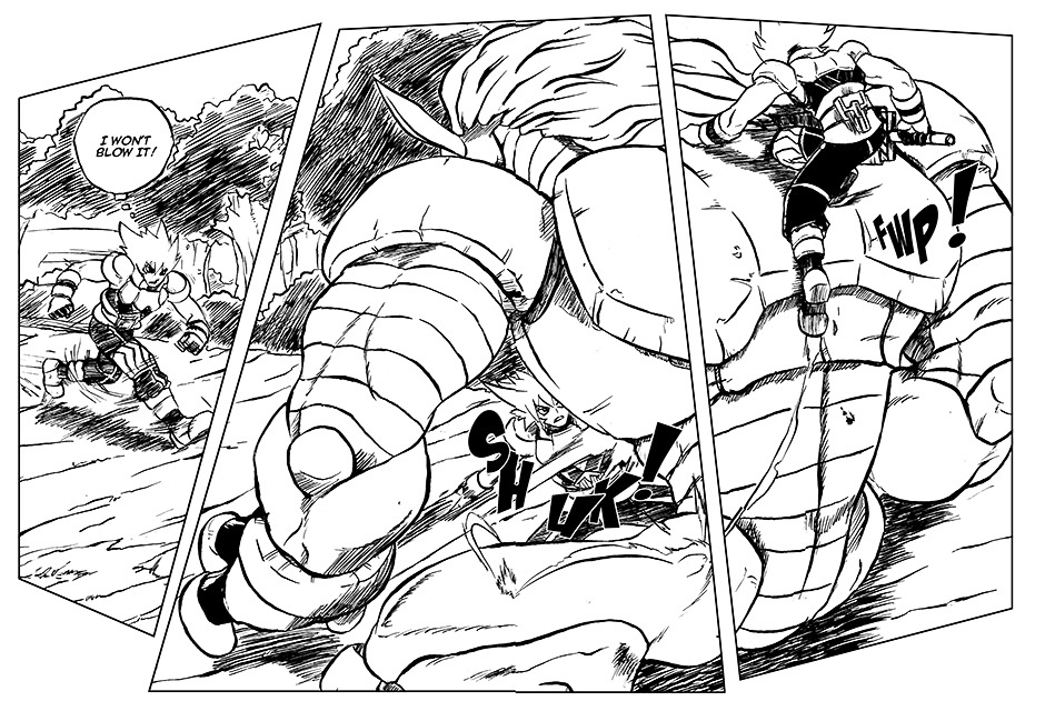 Slash Chapter 6 page 14 - Chapter 6 : Battle of Arms