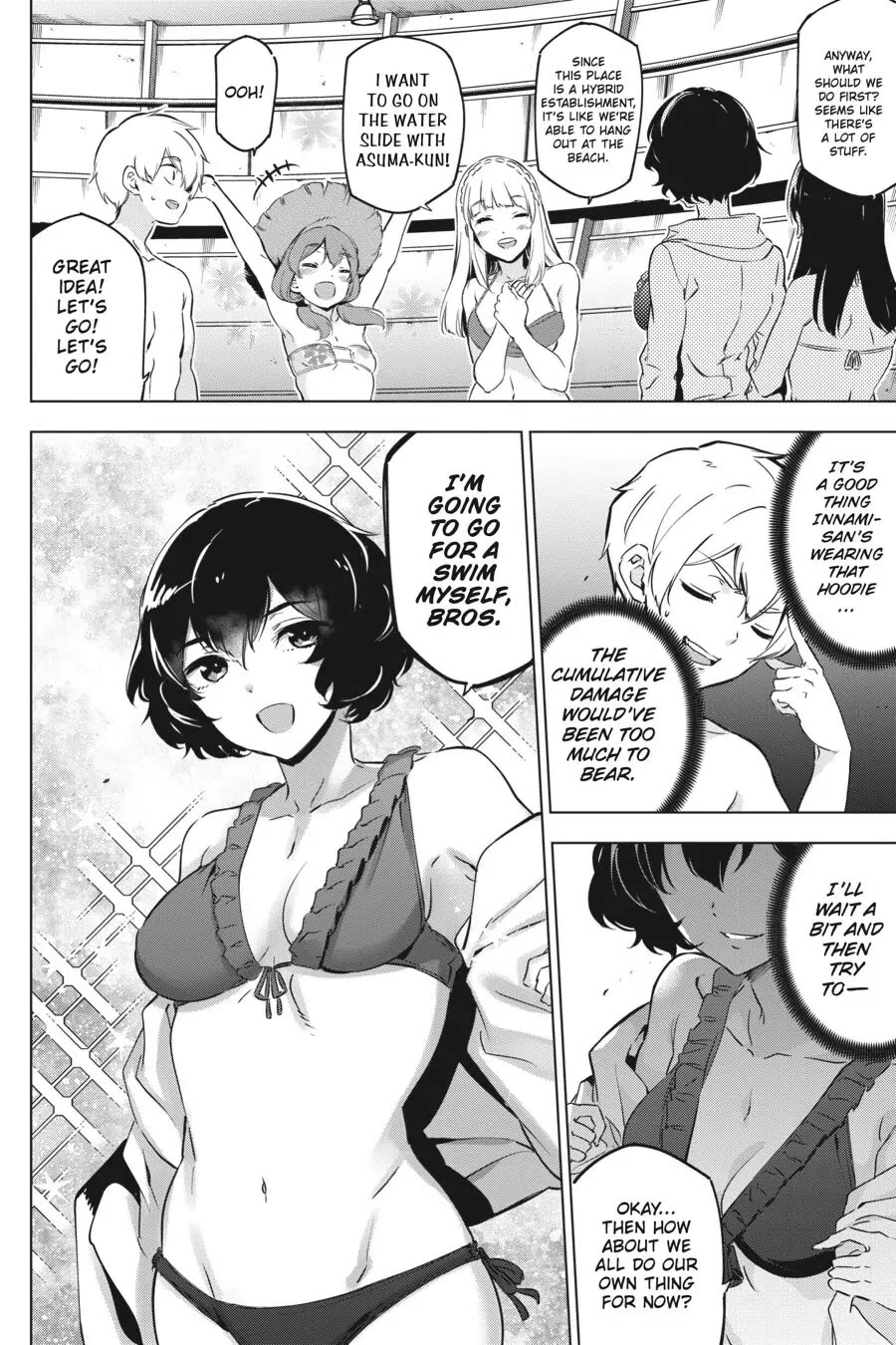 Slasher Maidens Chapter 13.5 page 8 - Chapter 13.5: Special Story: Pool Bit Boys