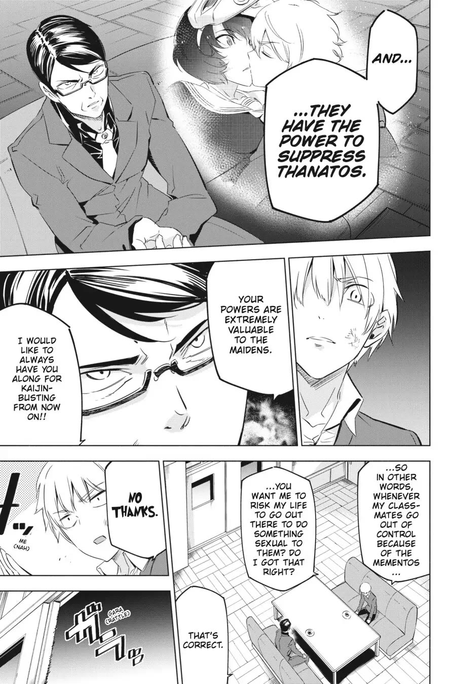 Slasher Maidens Chapter 2 page 11 - Chapter 2: Don't High-Five My Boobs