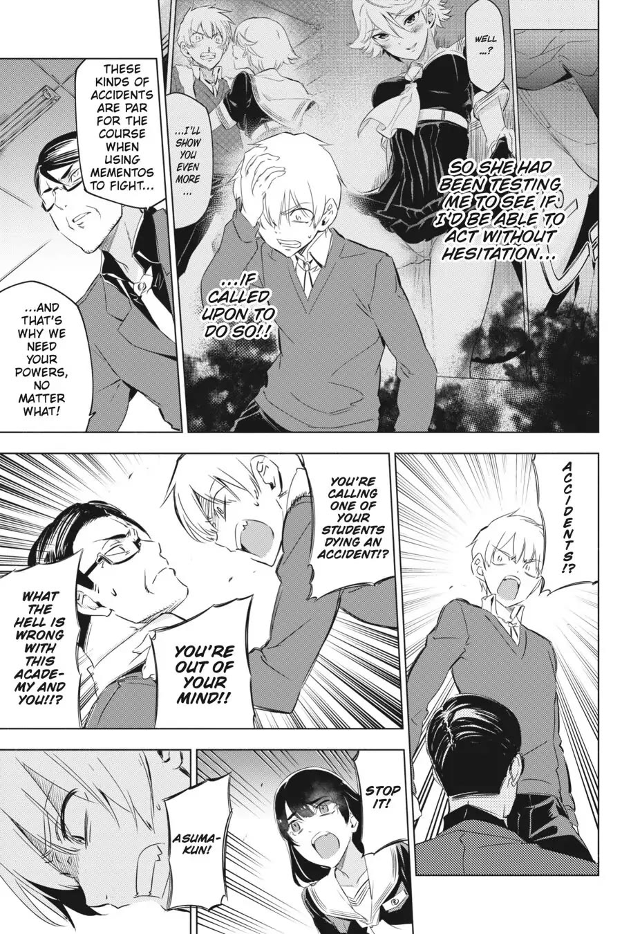 Slasher Maidens Chapter 2 page 15 - Chapter 2: Don't High-Five My Boobs