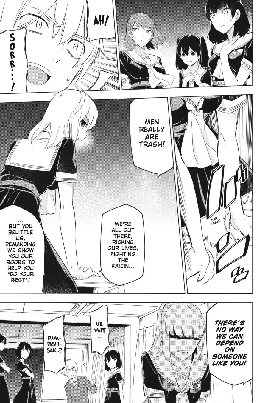 Slasher Maidens Chapter 2 page 19 - Chapter 2: Don't High-Five My Boobs