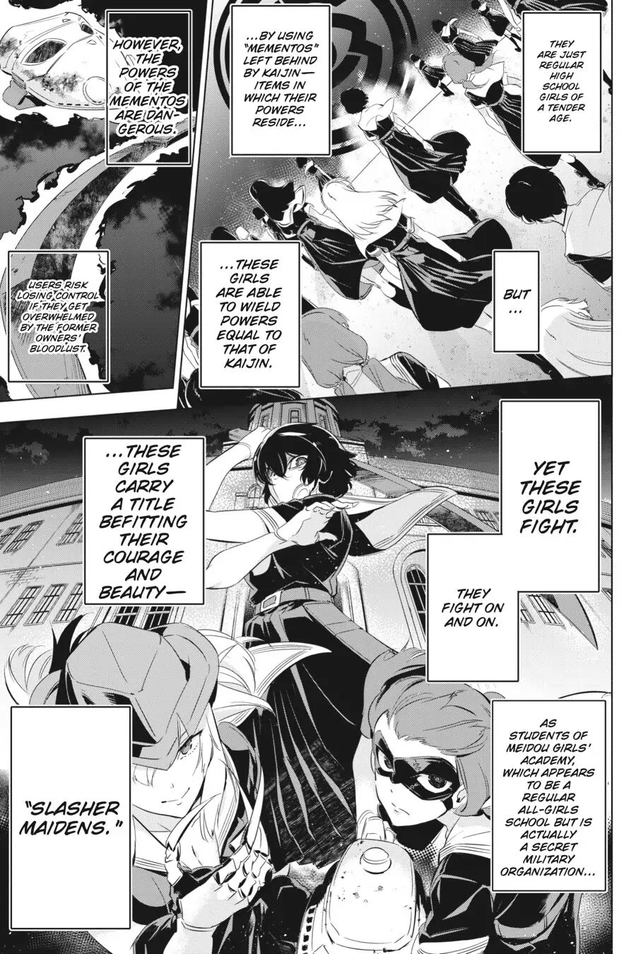 Slasher Maidens Chapter 2 page 5 - Chapter 2: Don't High-Five My Boobs