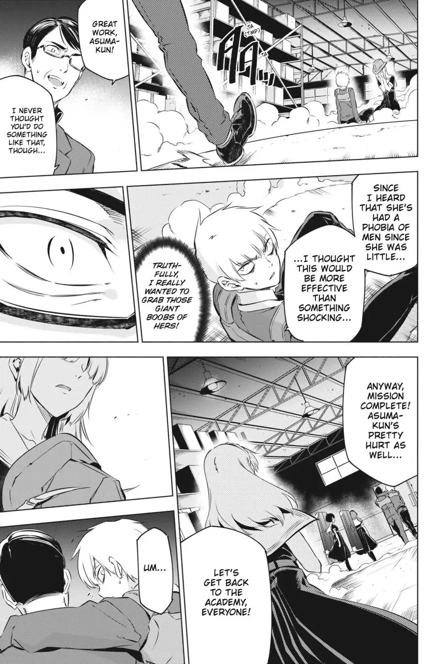 Slasher Maidens Chapter 2 page 57 - Chapter 2: Don't High-Five My Boobs