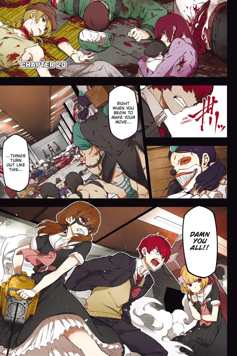Slasher Maidens Chapter 20 page 1 - Chapter 20