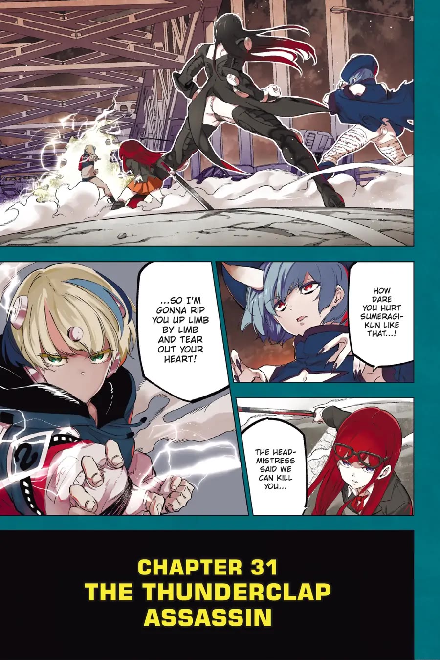 Slasher Maidens Chapter 31 page 1 - Chapter 31
