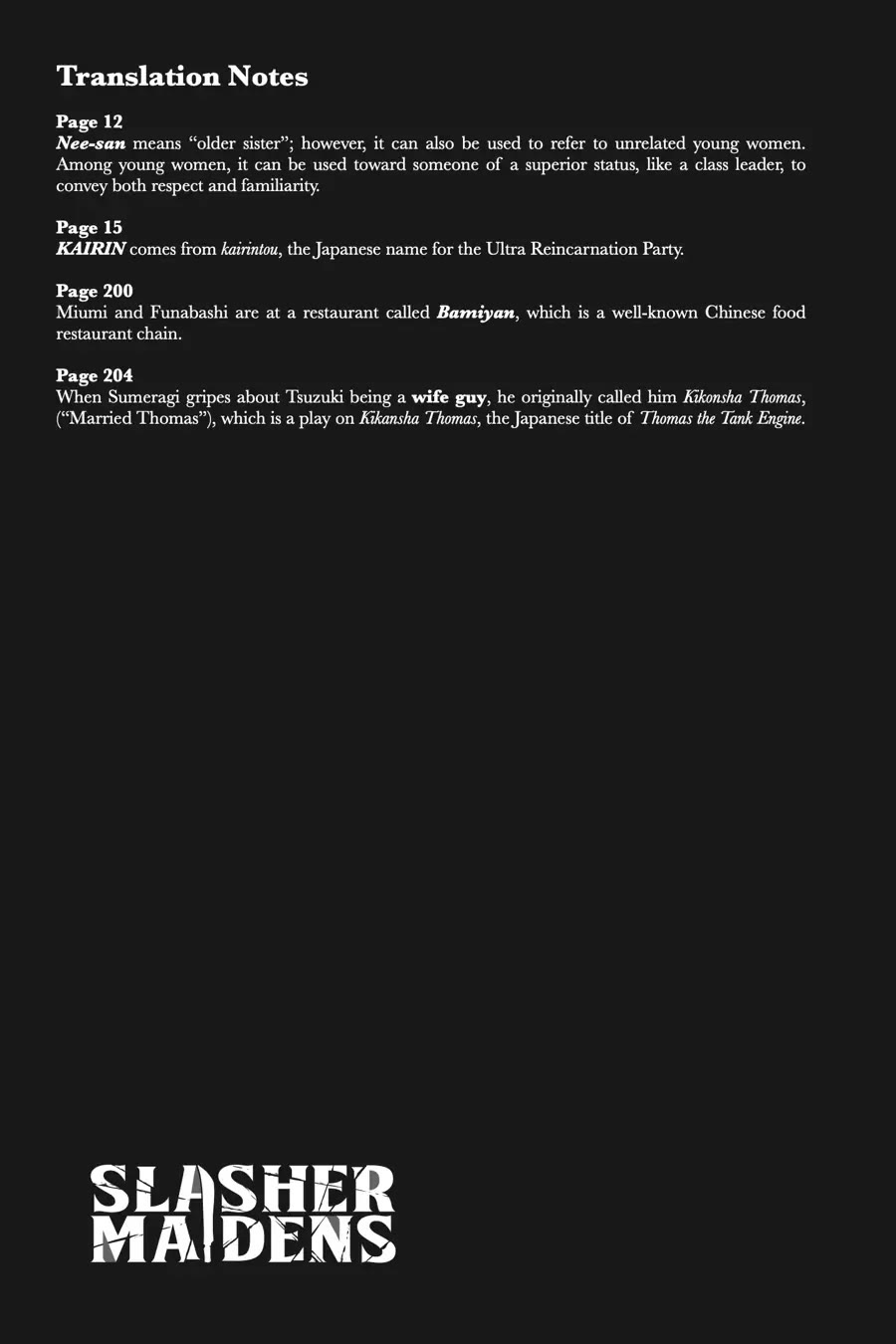 Slasher Maidens Chapter 32.5 page 24 - Chapter 32.5