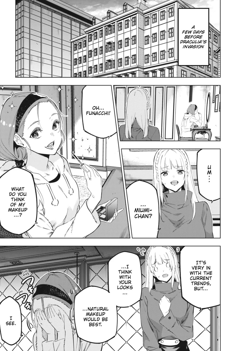 Slasher Maidens Chapter 51.5 page 1 - Chapter 51.5