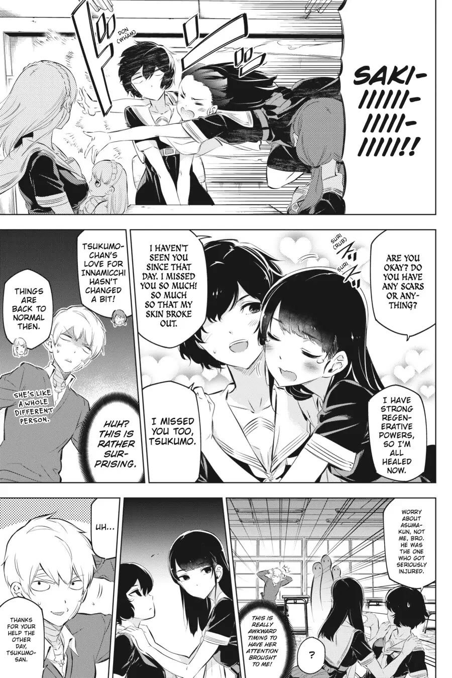 Slasher Maidens Chapter 6 page 15 - Chapter 6: Tsukumo-chan's Surprising Secret ♡