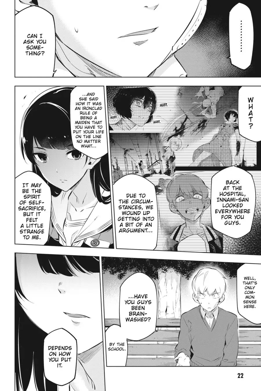 Slasher Maidens Chapter 6 page 22 - Chapter 6: Tsukumo-chan's Surprising Secret ♡