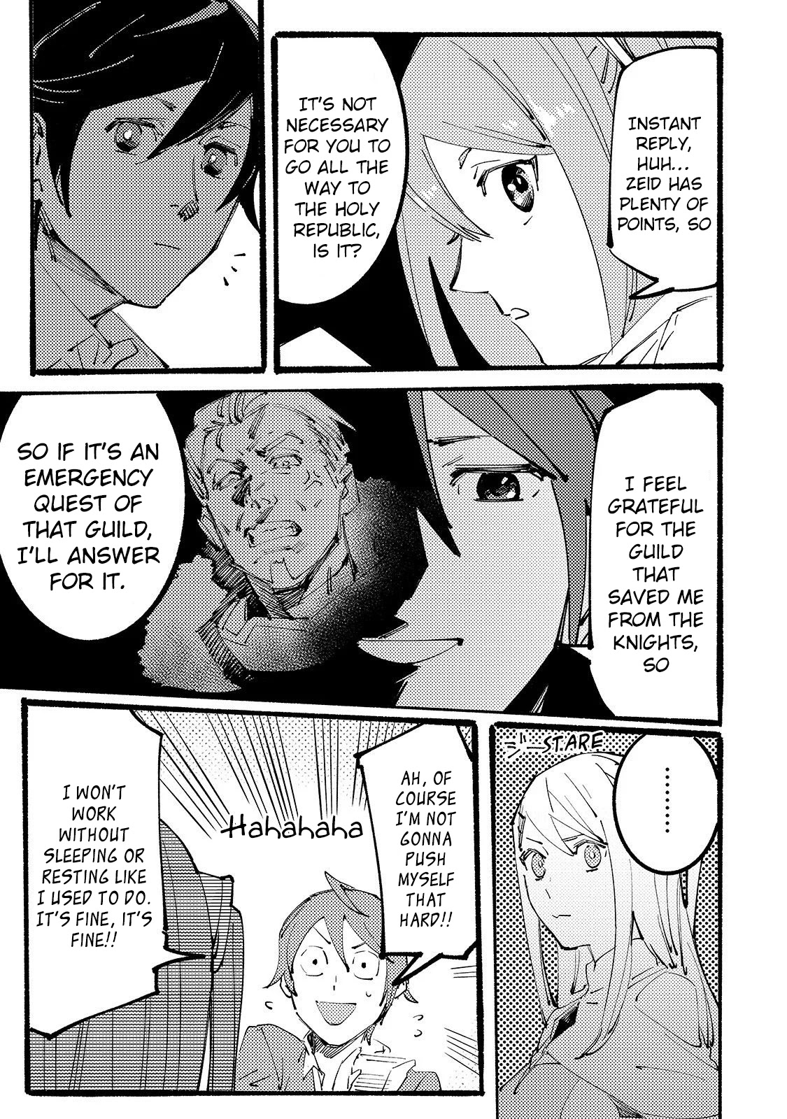 Slave of Black Knight Chapter 4 page 22 - Chapter 4: The Guild was white 2