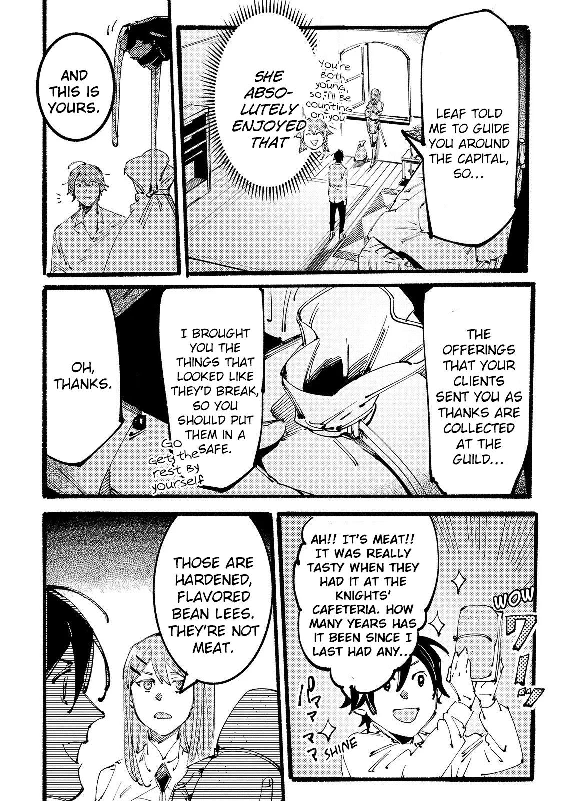 Slave of Black Knight Chapter 4 page 5 - Chapter 4: The Guild was white 2