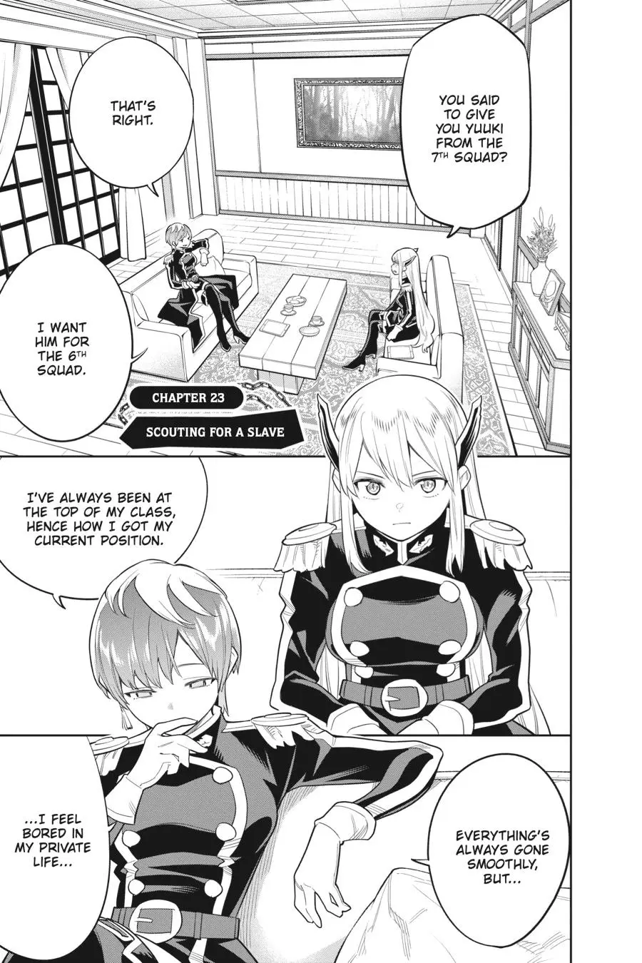 Slave of the Magic Capital's Elite Troops Chapter 23 page 1 - Chapter 23: A Slave Scouting