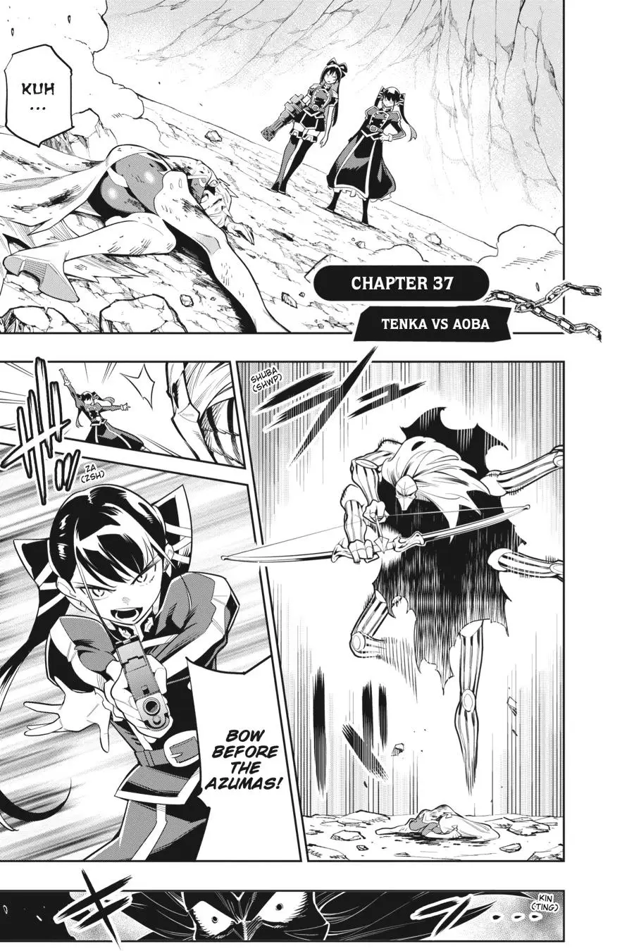 Slave of the Magic Capital's Elite Troops Chapter 37 page 1 - Chapter 37: Tenka VS Aoba