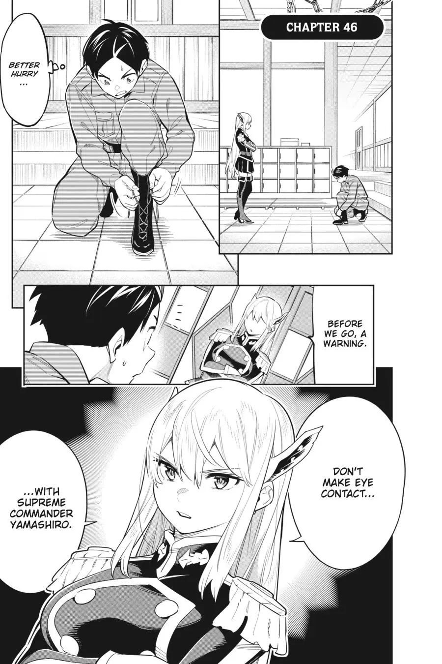 Slave of the Magic Capital's Elite Troops Chapter 46 page 1 - Chapter 46: The Gathering of Chiefs